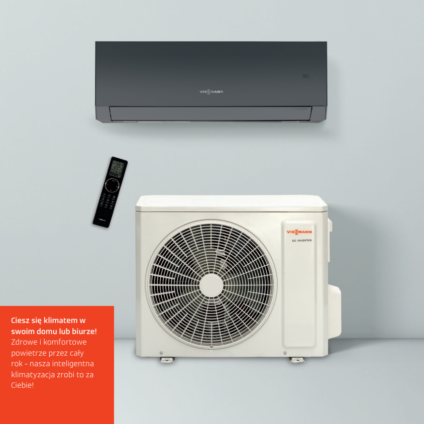 VITOCLIMA 230-S DYNAMIC Inteligentny klimatyzator do domu i biura